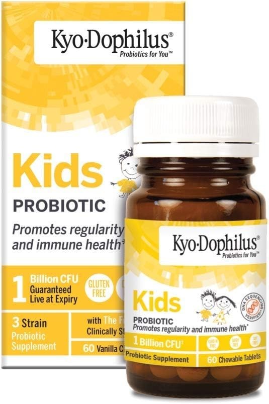 Kyolic Kyo-Dophilus Kids Probiotic 60 Chewable EXP 06/24
