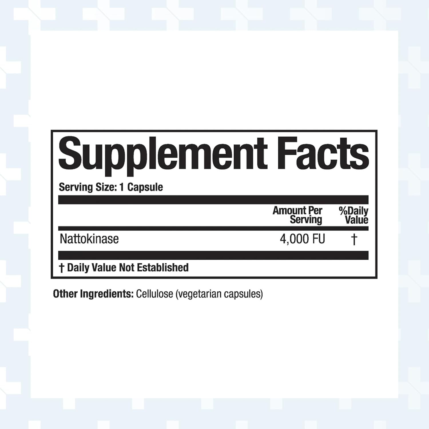 Nattovena, Pure Nattokinase Supplement, Double Strength 4,000 FUs per Capsule…