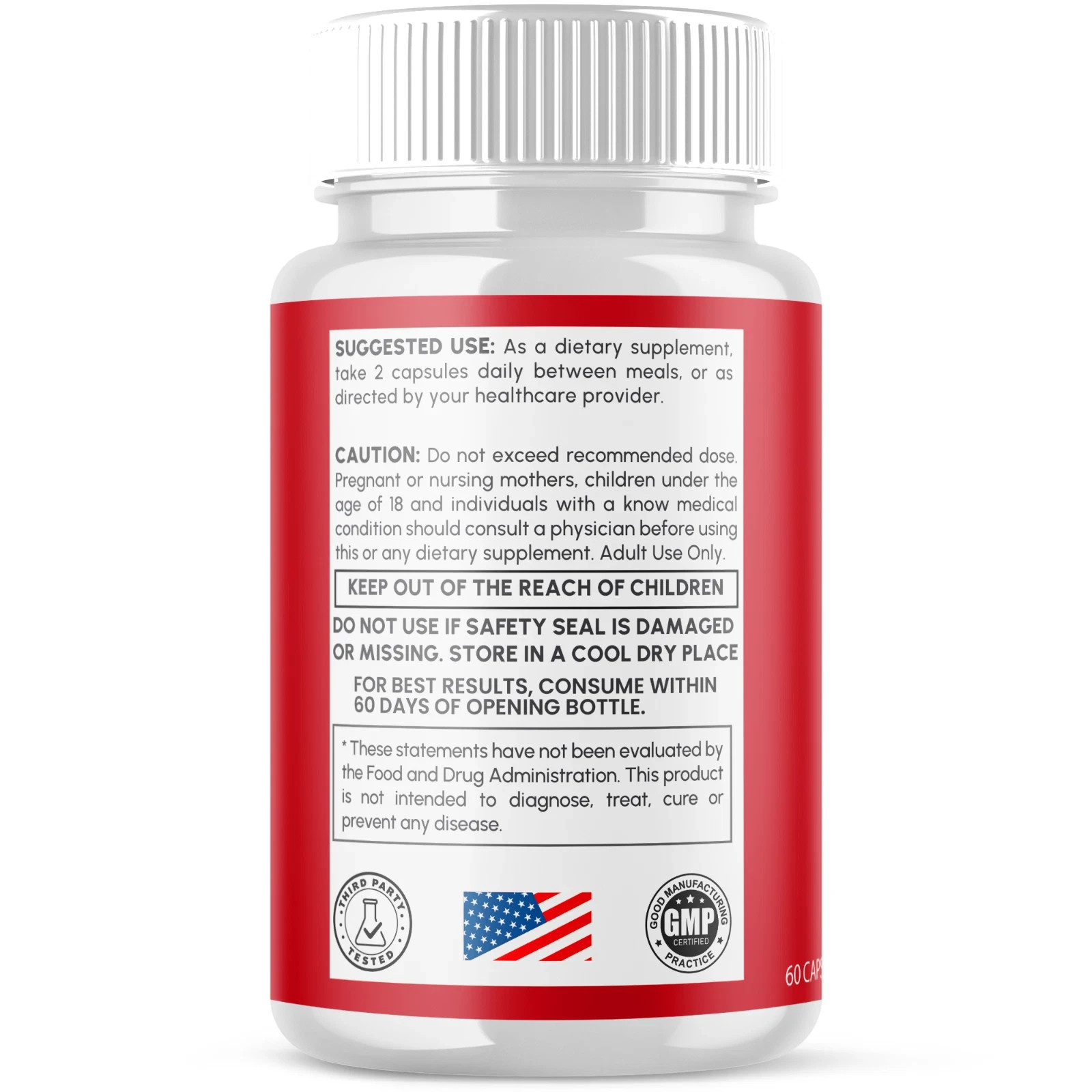 (5 Pack) Vital BP Advanced Blood Support Vitamin Formula VitalBP 300 Capsules