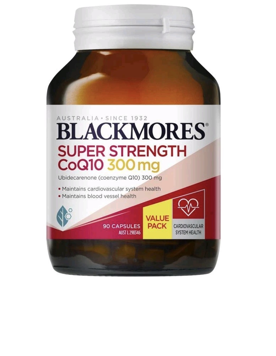 Blackmores Super Strength CoQ10 300mg 90 Caps Free Postage