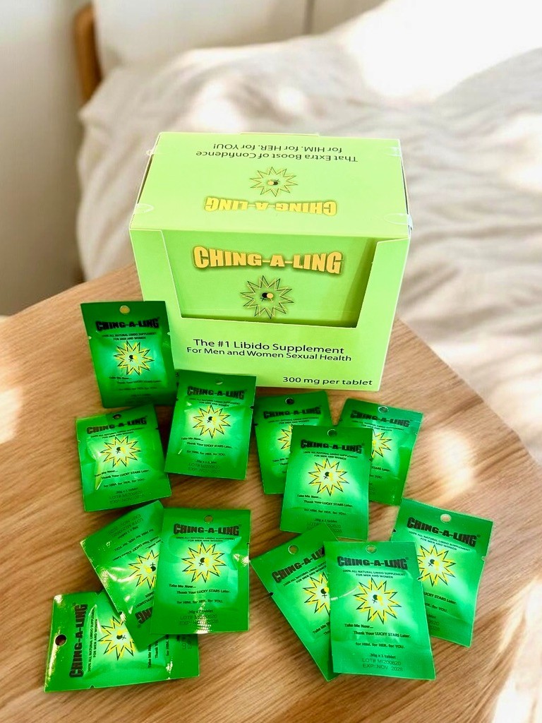 Ching A Ling Libido Support for Men & Women | 12-High Potency Pills