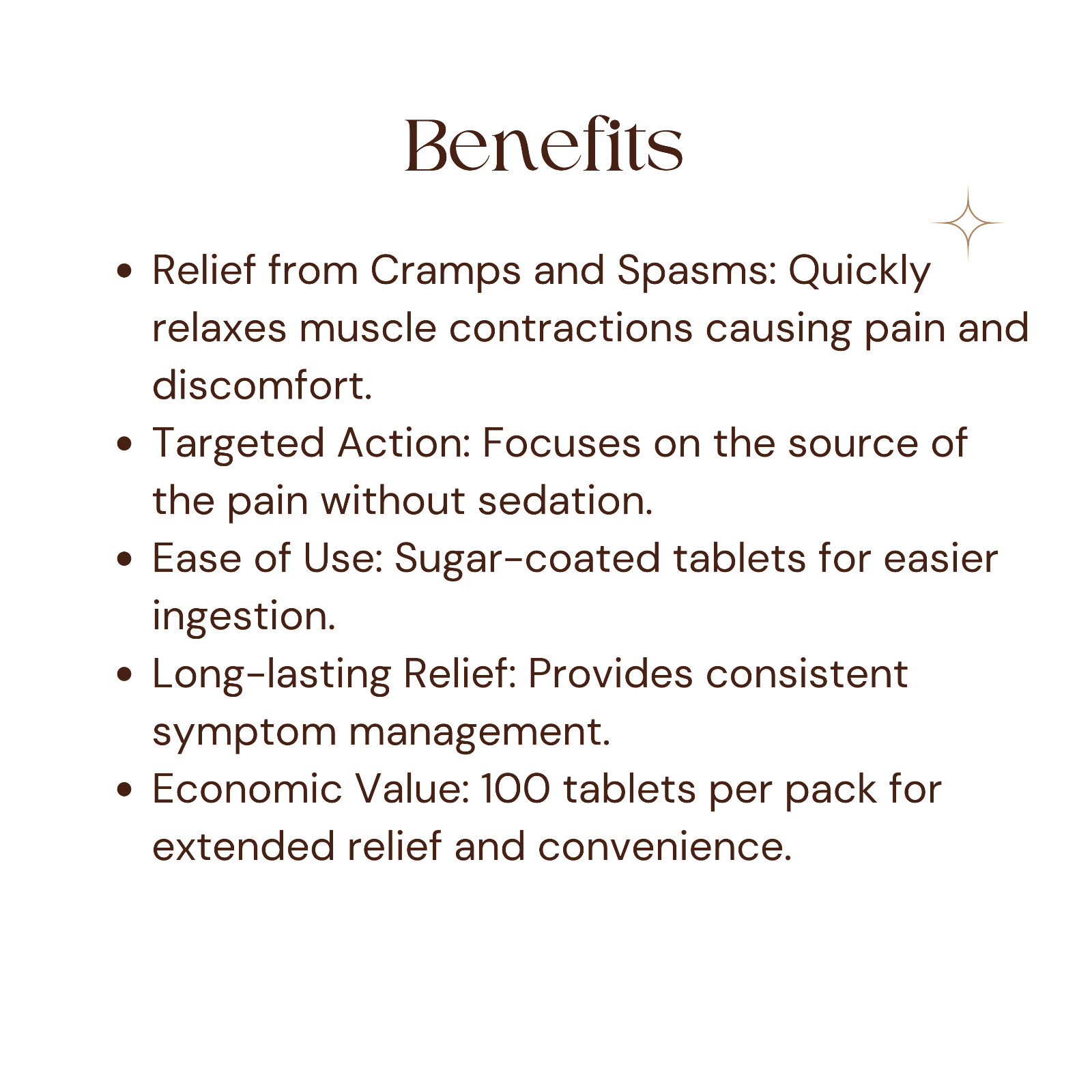 3X 10mg 100 tablets Irritable Abdominal Discomfort Cramps Pain Relief Free Ship
