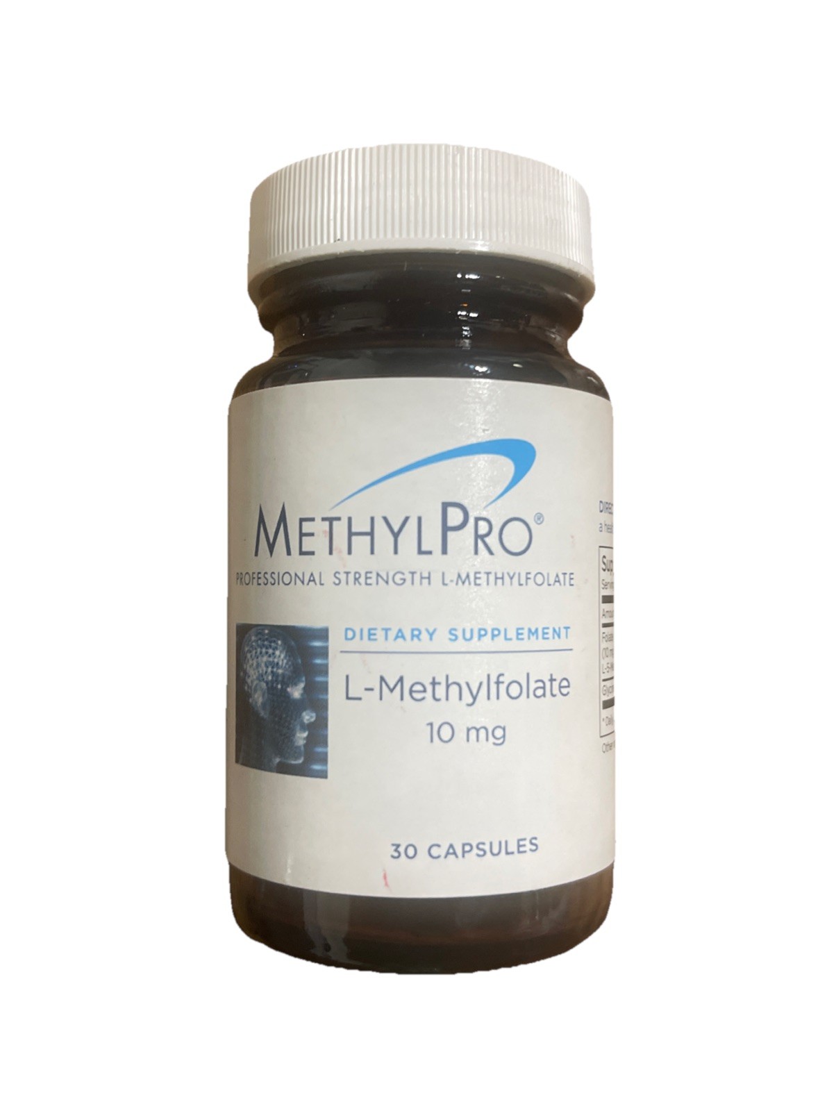 MethylPro – Professional Strength L-Methylfolate – 10 mg – 30 Capsules 06/2026