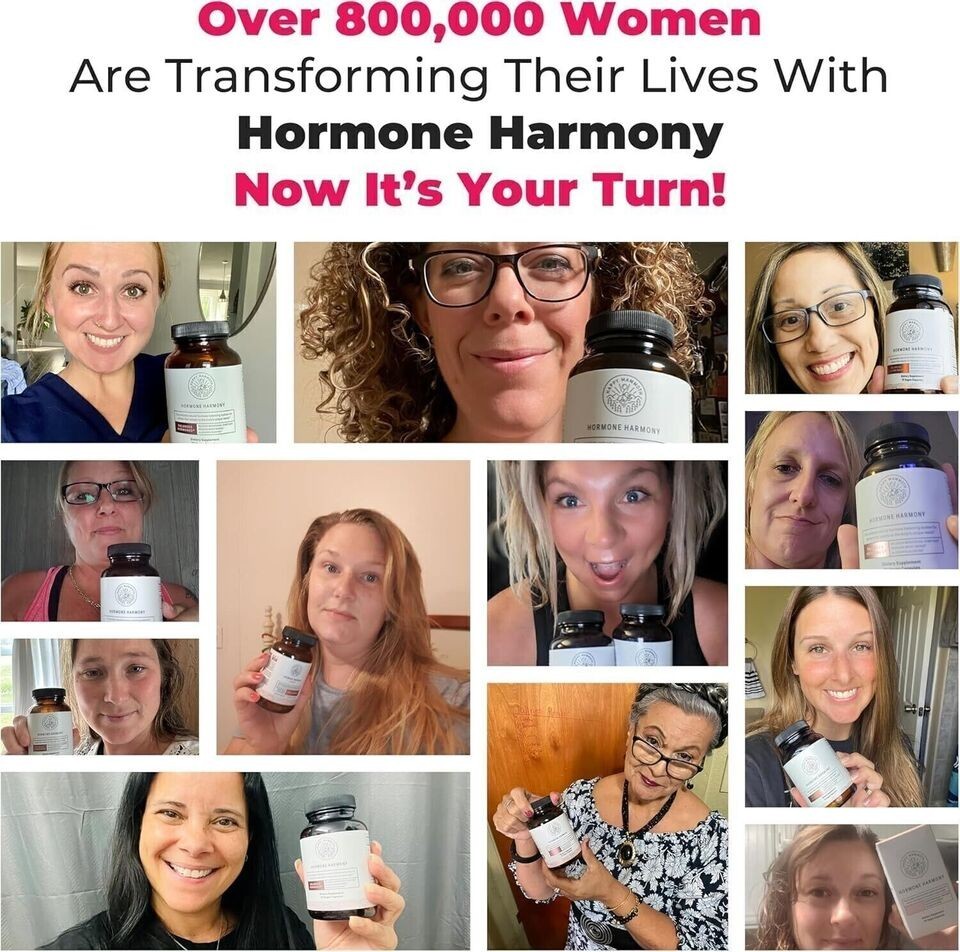 Hormone Harmony Natural Hormonal Aid for Women Ultimate Cravings Control