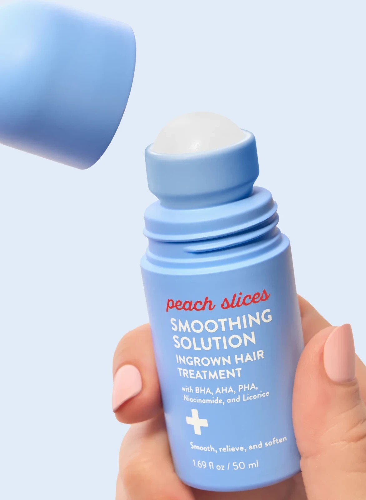 2 PCS-Peach Slices Smoothing Solution Ingrown Hair Treatment ( Smooth Relieve