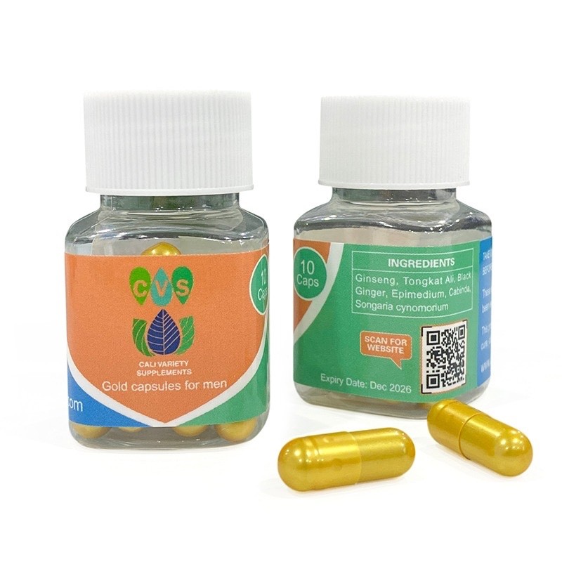 10 GOLD AWSOME STRENGTH Male Support Supplement