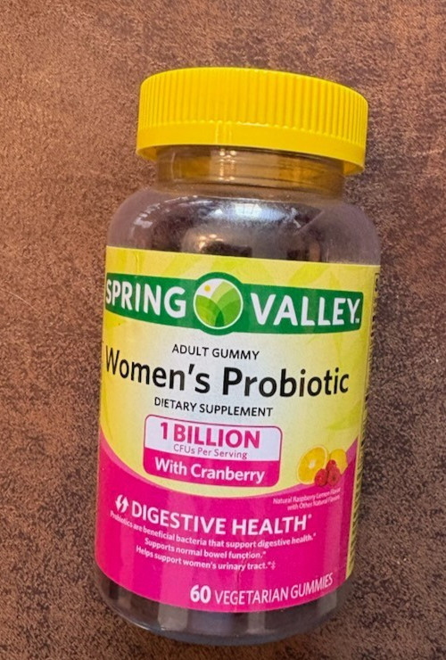 Spring Valley Women’s Probiotic 60 Vegetarian Gummies Adult Gummy – Exp 7/26