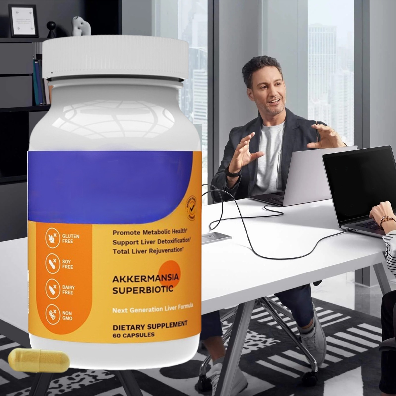 AKKA – Premium Liver Cleanse Detox & Repair Superbiotic,Gut Health, Milk Thistle