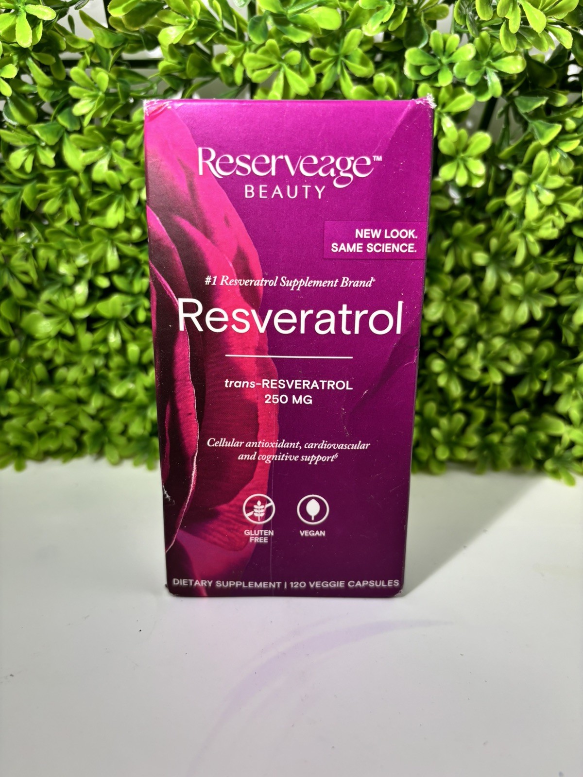 Reserveage Resveratrol 250mg – 120 Veg Caps Exp 1/27🔥