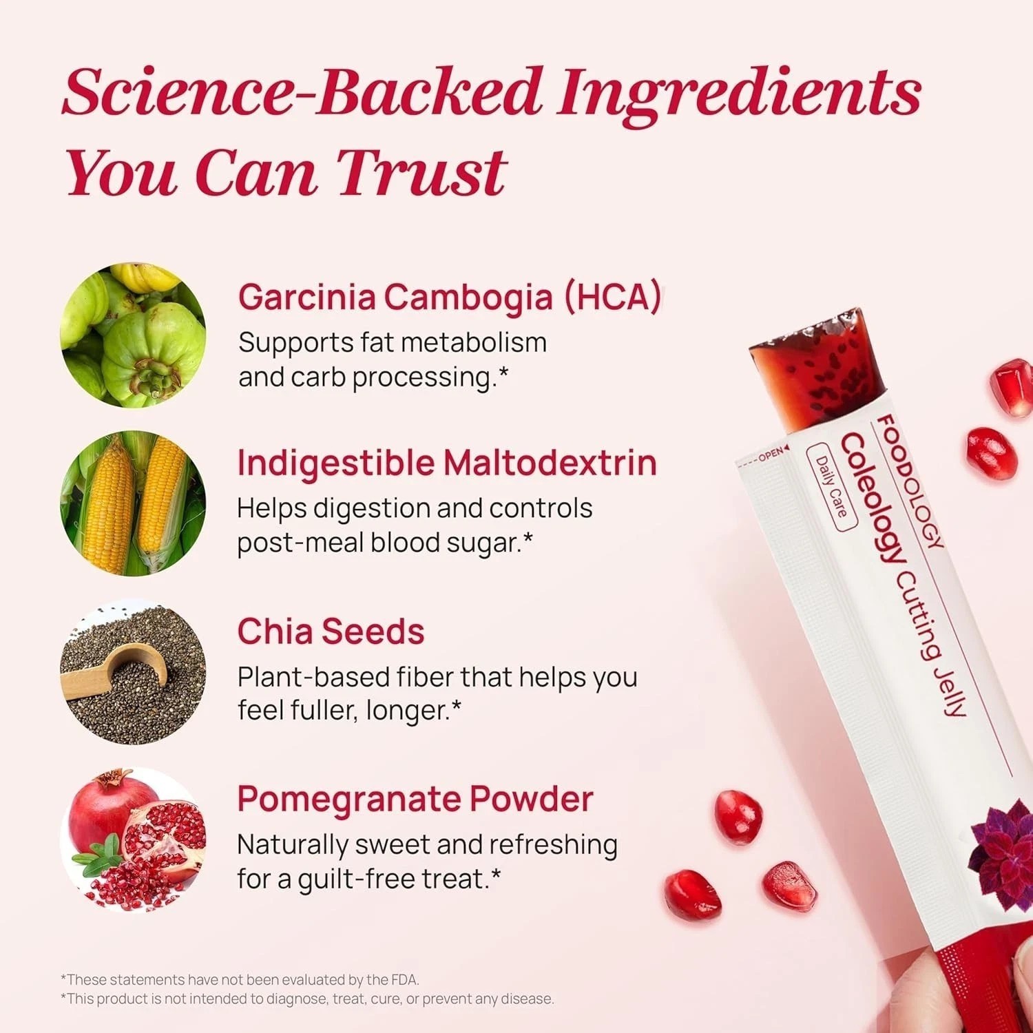 FOODOLOGY Coleology Cutting Stick – Boost Metabolism, Suppress appetite