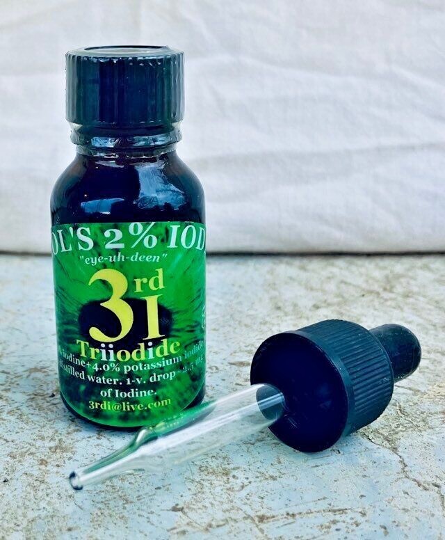 2% Lugol’s Formula 3rd-iSolutions Iodine 15ml, 30ml, 60ml, 500ml, 1000ml