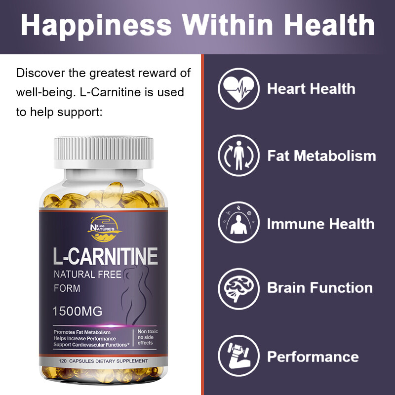 LN ACETYL L-CARNITINE 1000mg TABLETS Nervous System Health Antioxidant CAPSULES