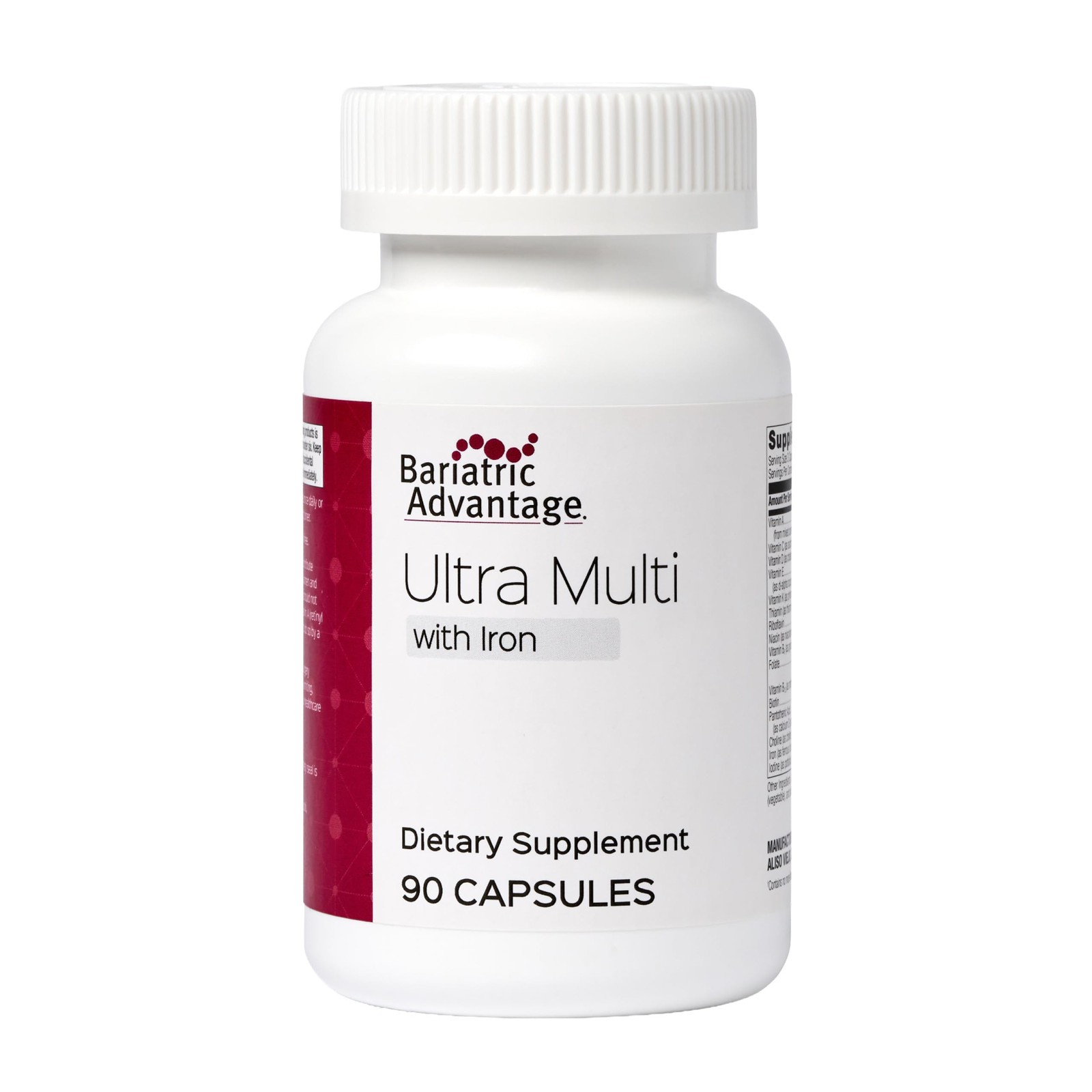 Bariatric Advantage Ultra Multivitamin with Iron – 90 Count (Pack of 1)