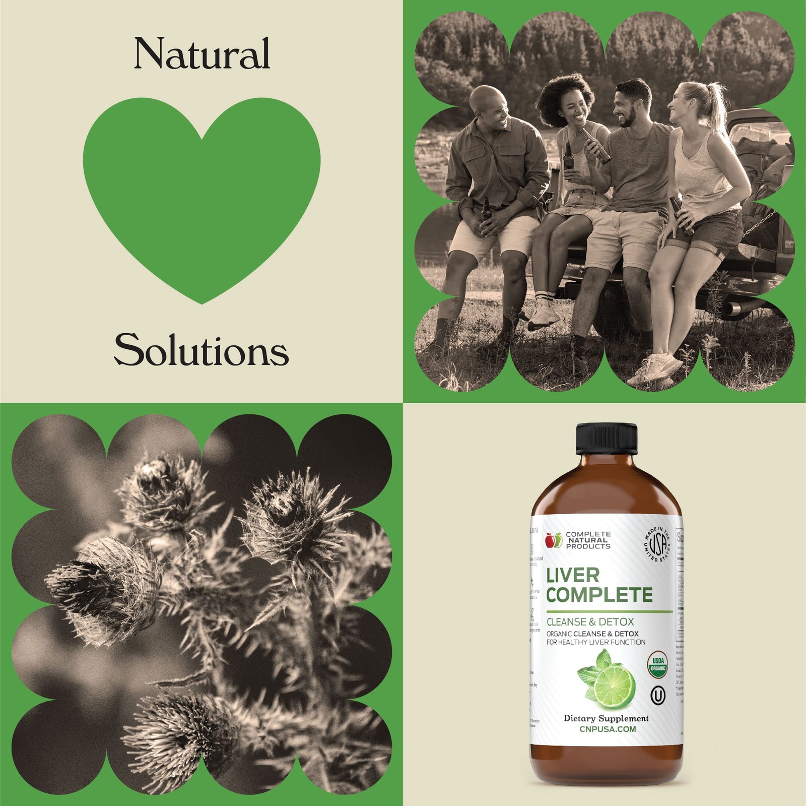Liver Complete 8oz Organic Liquid 8 Fl Oz (Pack of 1), Amber Bottle