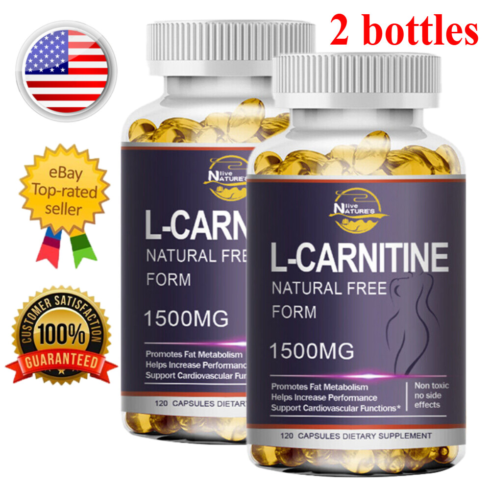L-Carnitine – Strong Fat Burner Weight Loss – Supports Natural Energy Production