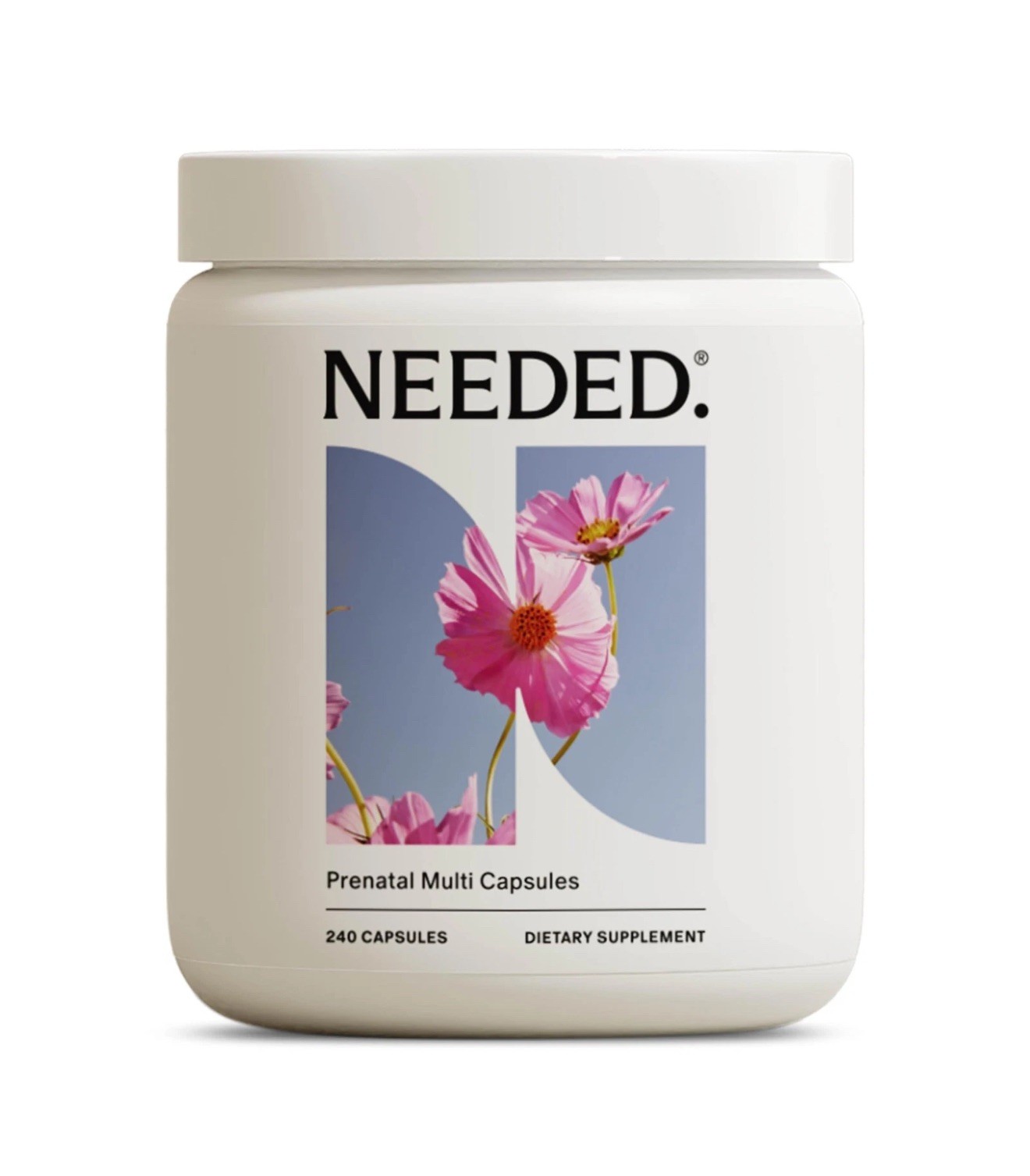 Needed Prenatal Multi Essentials Dietary Supplement 240 Capsules BB 01/2028