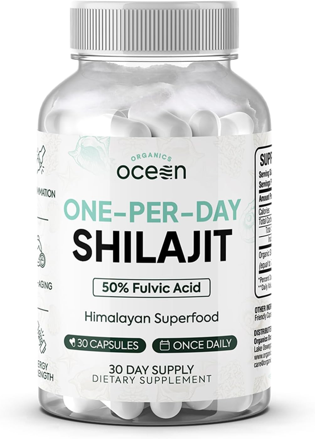 One-Per-Day Shilajit for Men and Women – Natural Shilajit Supplement for Age-…