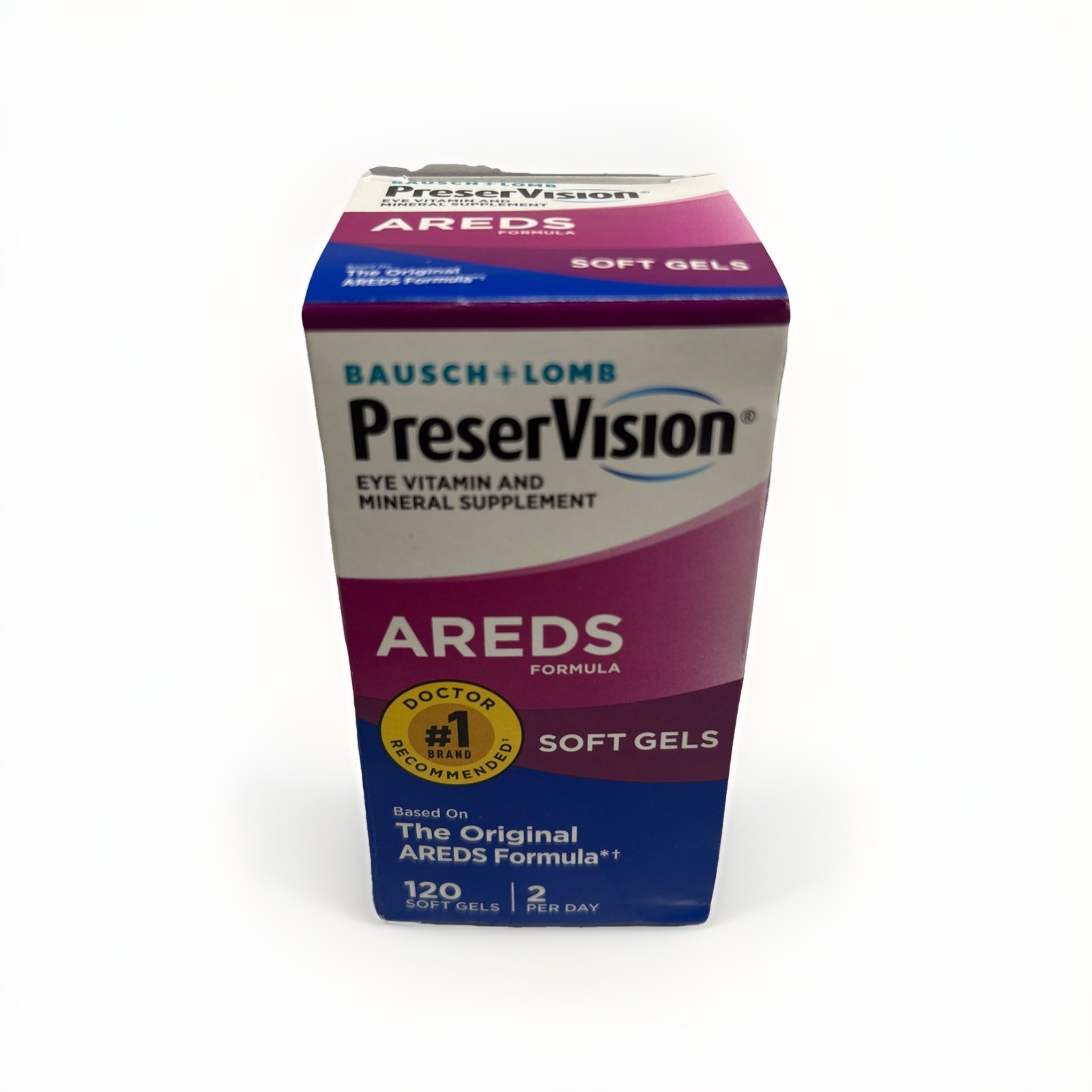 PreserVision Eye Vitamin & Mineral Supplement, 120 Count Exp 05/2026