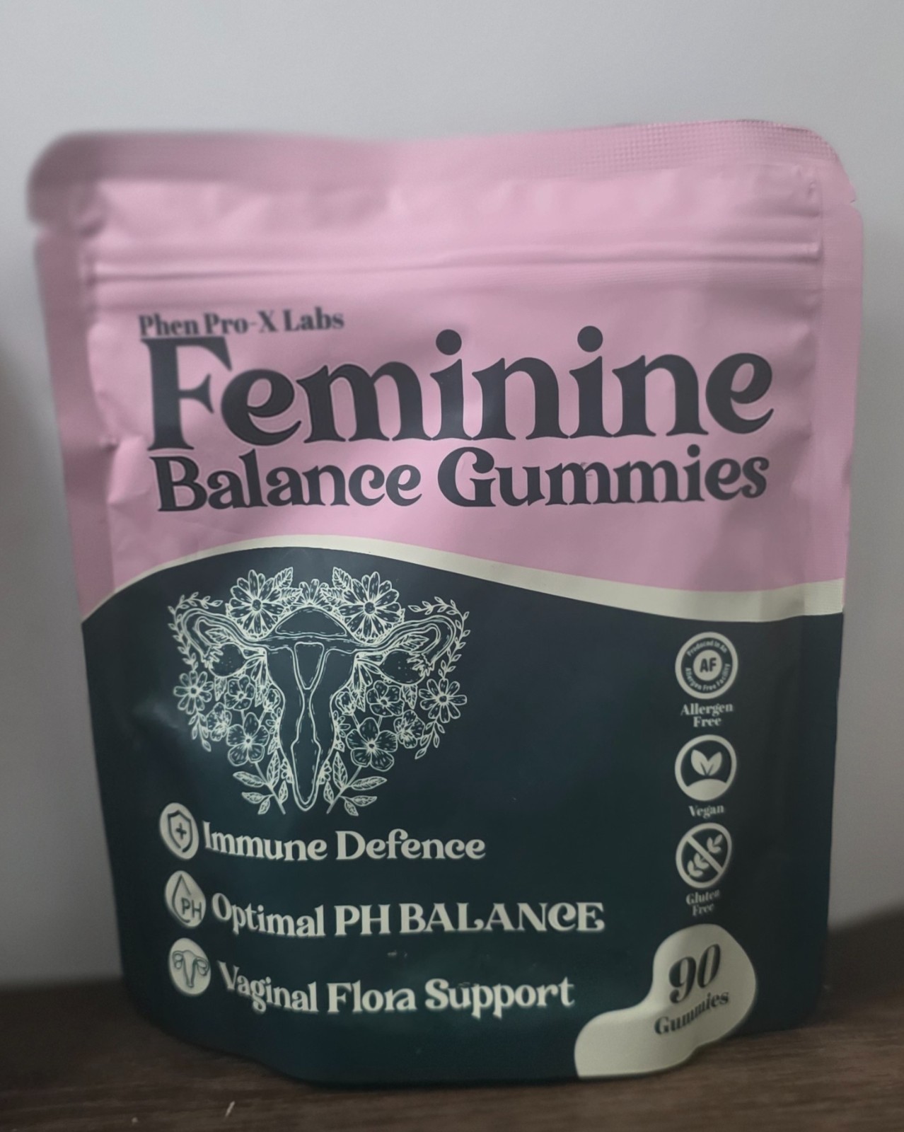 Phen Pro-X Labs Feminine Balance Gummies 90 Count- Exp 09/2027-New