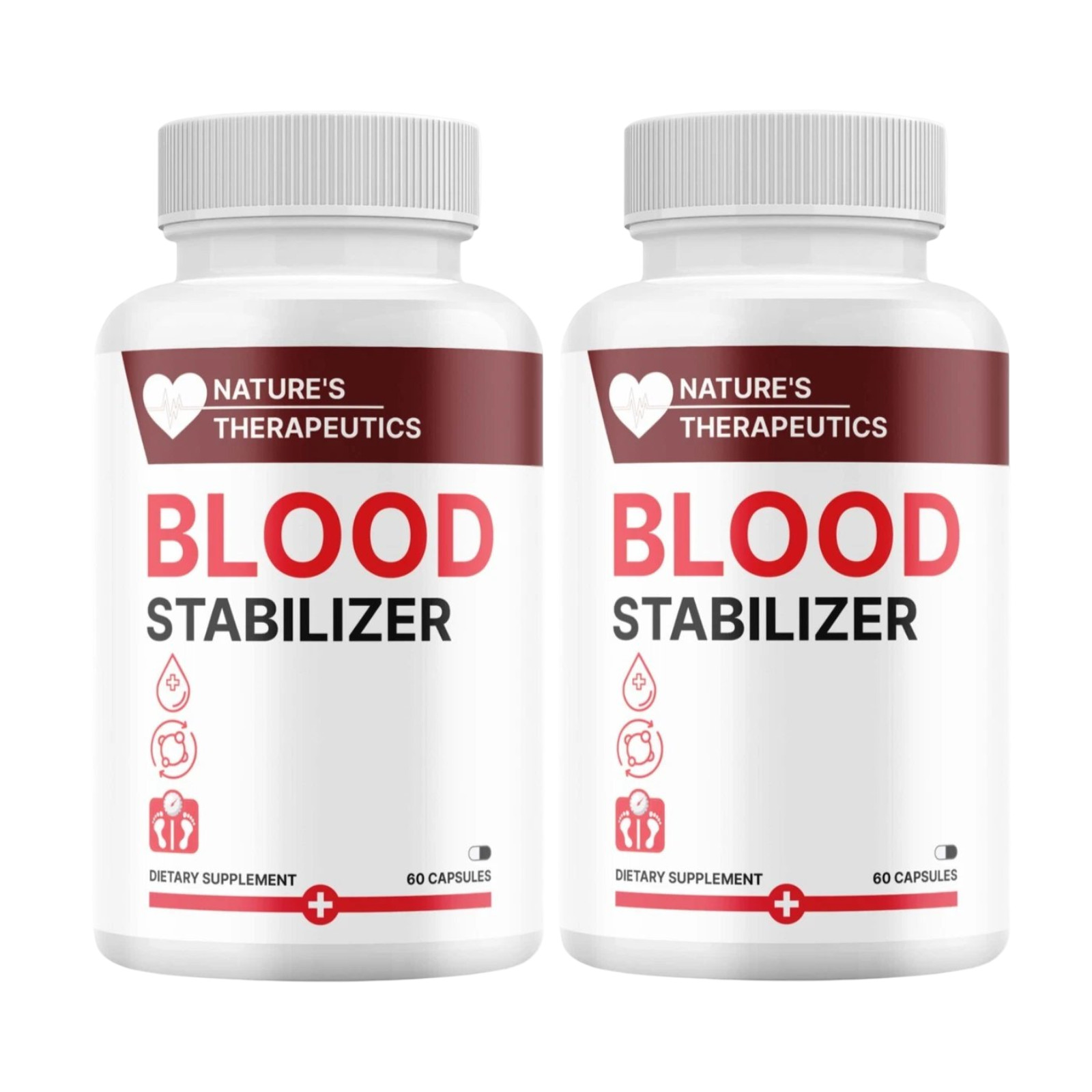 2-Pack Nature’s Therapeutics Blood Stabilizer Capsules for Blood (120 Capsules)