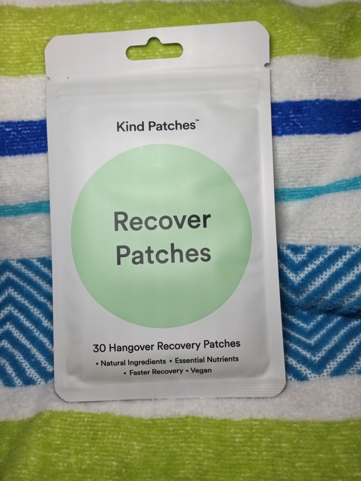 Recover Patches by Kind Patches for Unisex – 30 Count Patches