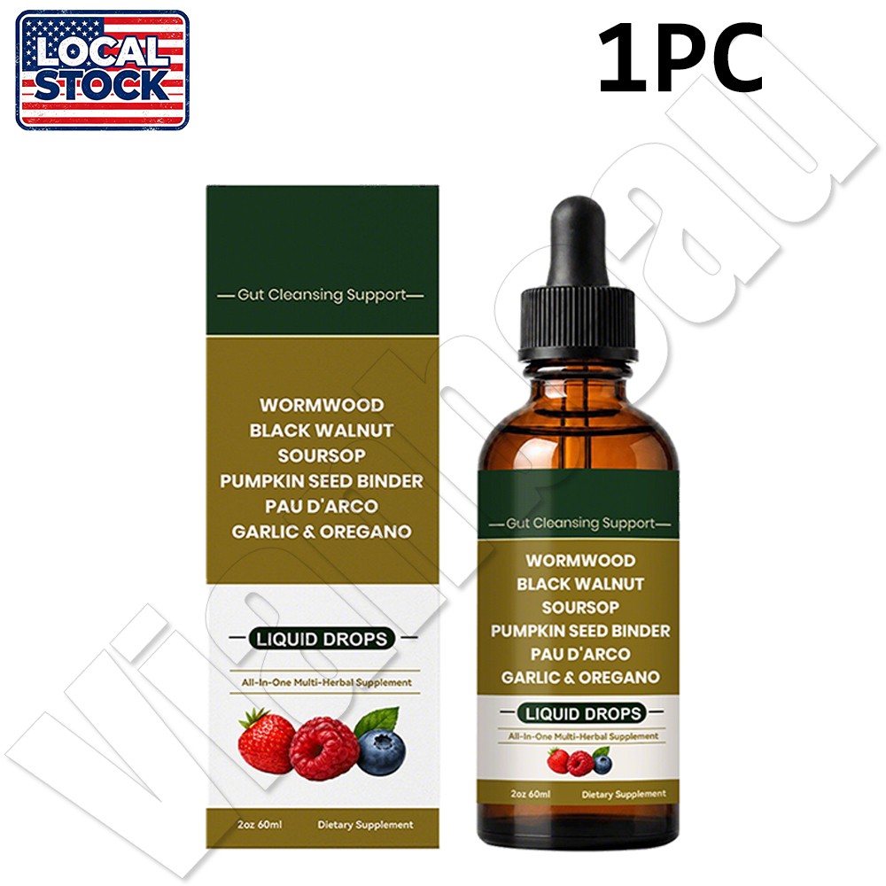 LUMVELLE Wild Harvested Wormwood Herbal Liquid Botanical Supplement Drops 1-5pcs
