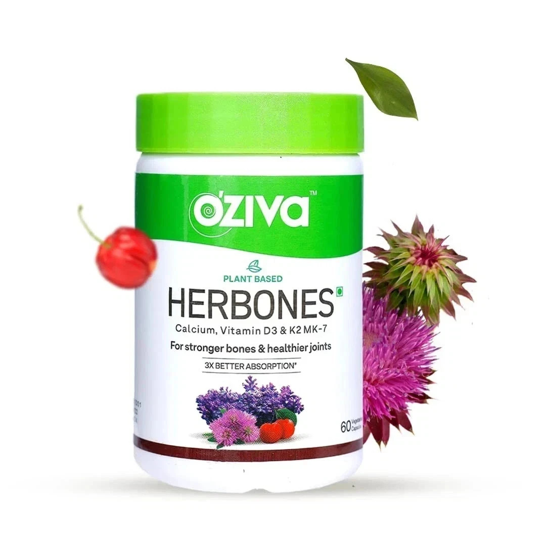 OZIVA HERBONES 60 Caps For Joints Health With Long Expiry & Free Shipping