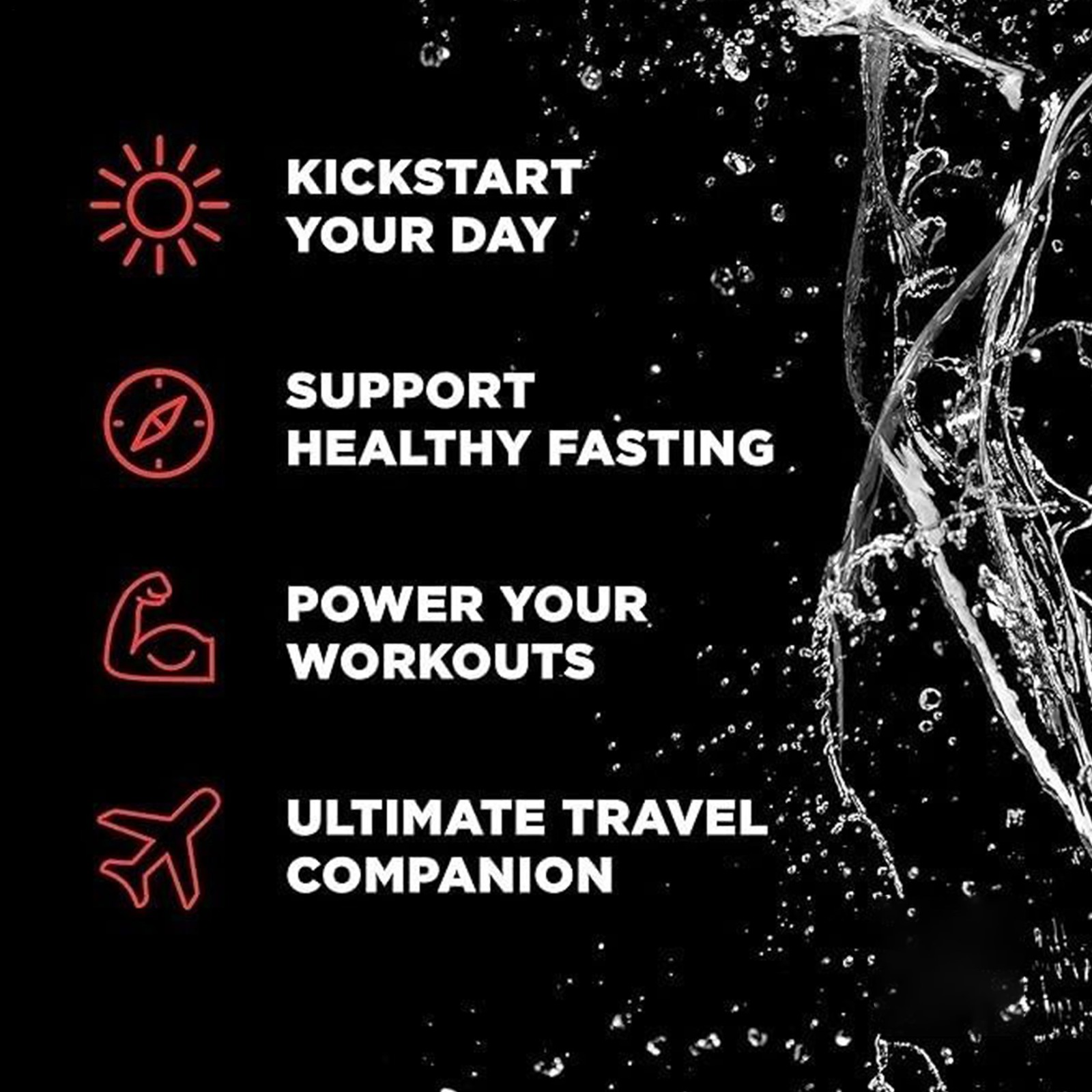 Zero Sugar Electrolyte Powder Drink Mix Watermelon Flavor for Hydration-Support