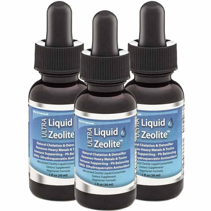 ULTRA Liquid Zeolite 1oz, 90 day supply, 3 bottles (Doesn’t EXPIRE UNTIL 2026