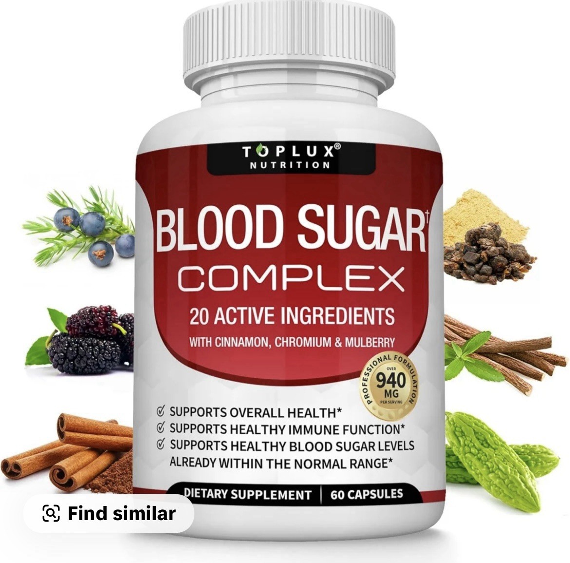 Toplux blood sugar