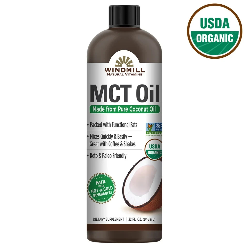 Windmill USDA Organic MCT Oil, 32 fl oz