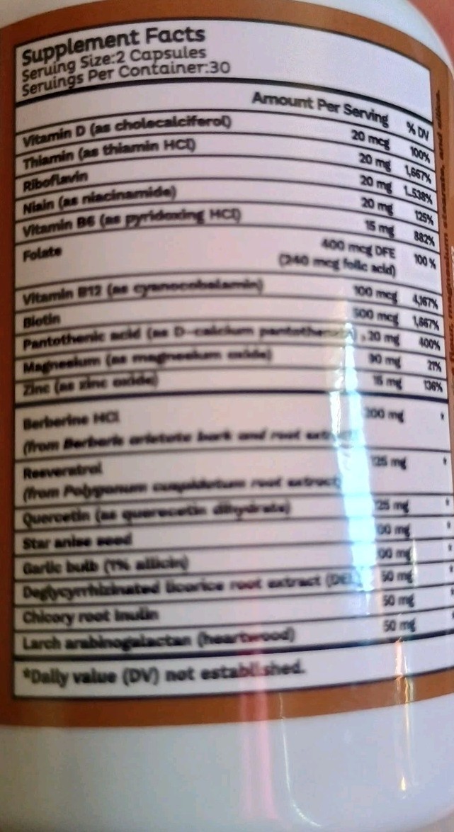 Emma Gut Health Supplement 60 Caps Digestive Support, Bloat Relief 04/2027