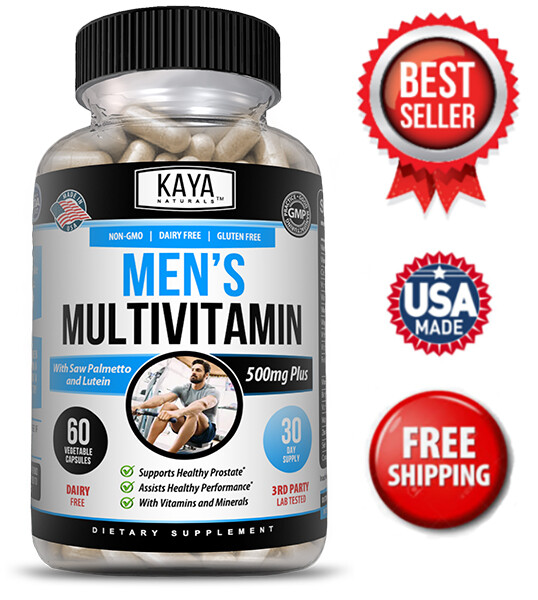 Multi Vitamin for Men 60 Capsules Mens Prostate Multivitamin Multimineral Daily