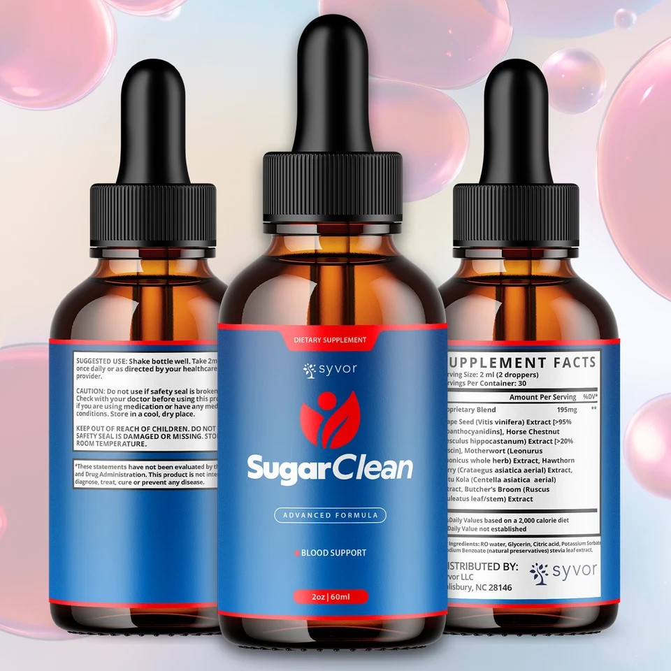 (5-Pack) Sugar Clean Drops – SugarClean Pro Drops Healthy Blood Sugar Support