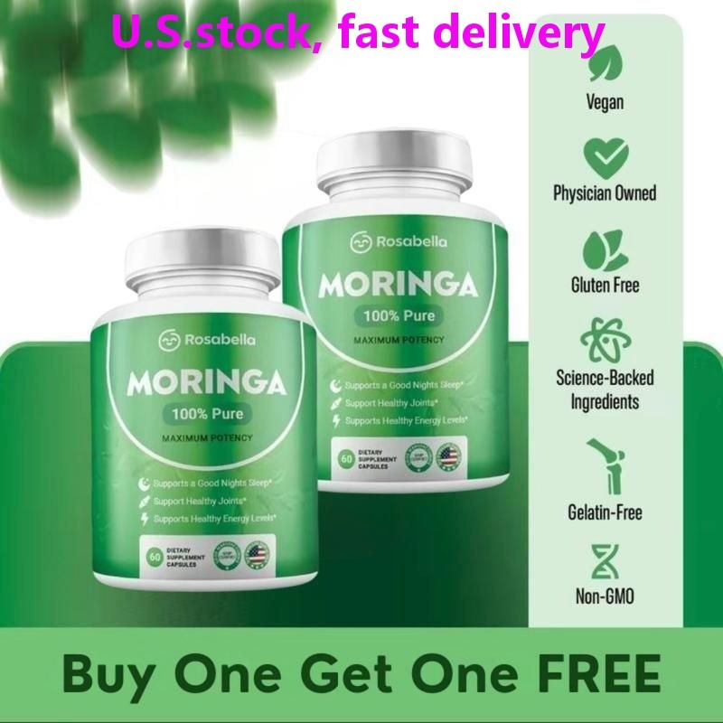 Rosabella Moringa+ – 2-Pack (120 Caps) – Superfood Support
