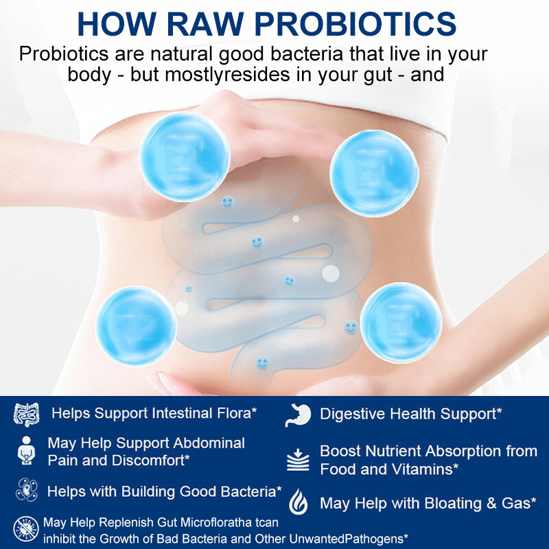 100 Billion Probiotics CFU Potency Gut Health 120 Capsules Probiotic Supplement