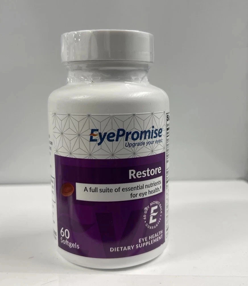 EyePromise Restore Macular Health Supplement 180 Softgels NEW