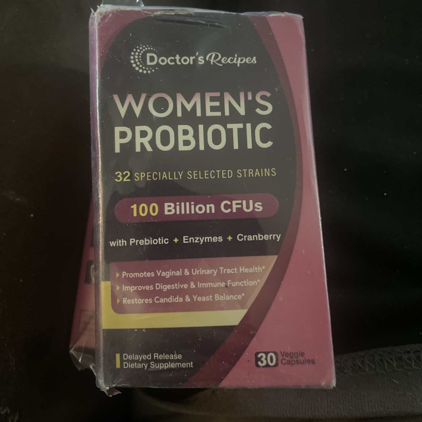 Doctor’s Recipes Women’s Probiotic 60 Caps 10 Billion CFU 16 Strains with Org…