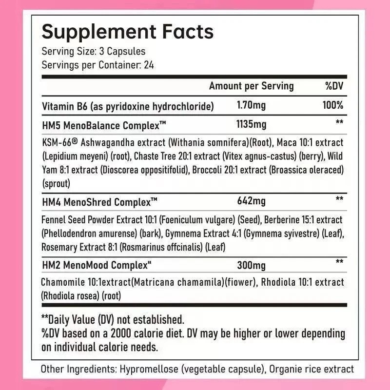 pcs 2 Hormonal Mammoth Hormone Harmony Natural Happy Support for Women 72 Caps