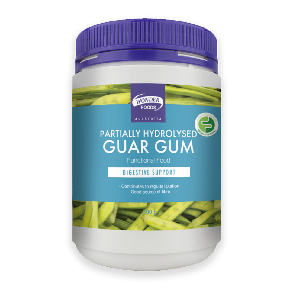 Wonder Foods Partially Hydrolysed Guar Gum PHGG 300g