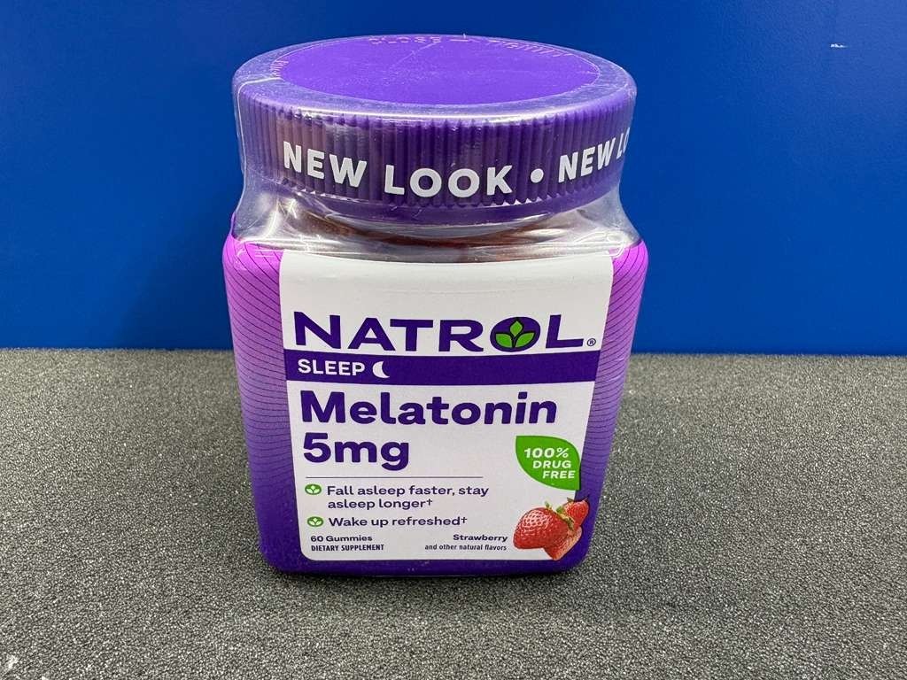 3 Pack Natrol Sleep Support Melatonin 5mg Gummies – 60ct Strawberry EXP 07/26