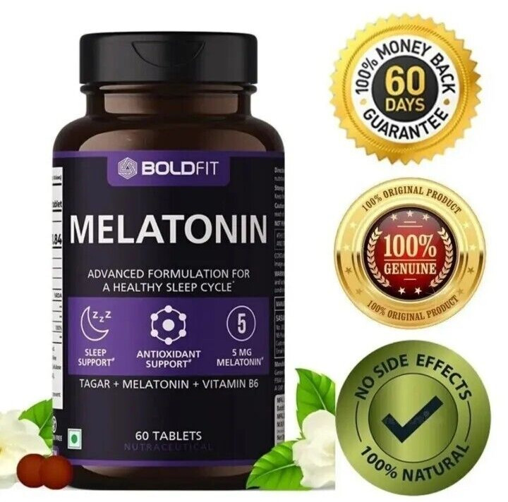 Boldfit Deep Sleeping Aid 60 Tabs | No Side Effect | 60 Day Money Back Guarantee