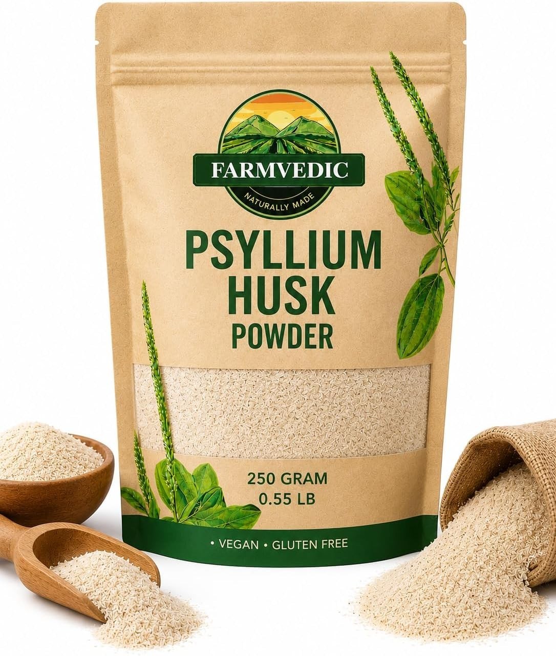 Aka Isabgol Powder – Natural Soluble Fiber for Digestive Health