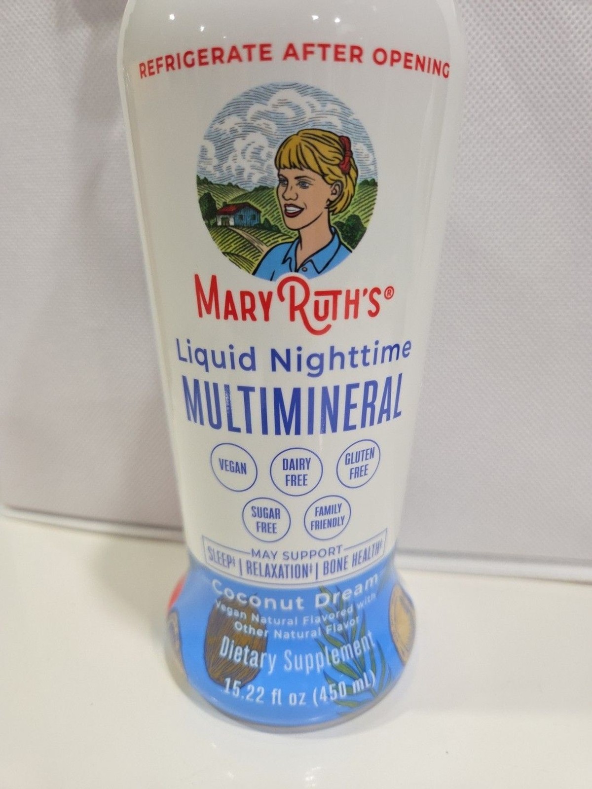 Mary Ruth’s Liquid Nighttime Multimineral, Coconut Dream , 15.22 fl oz SEALED
