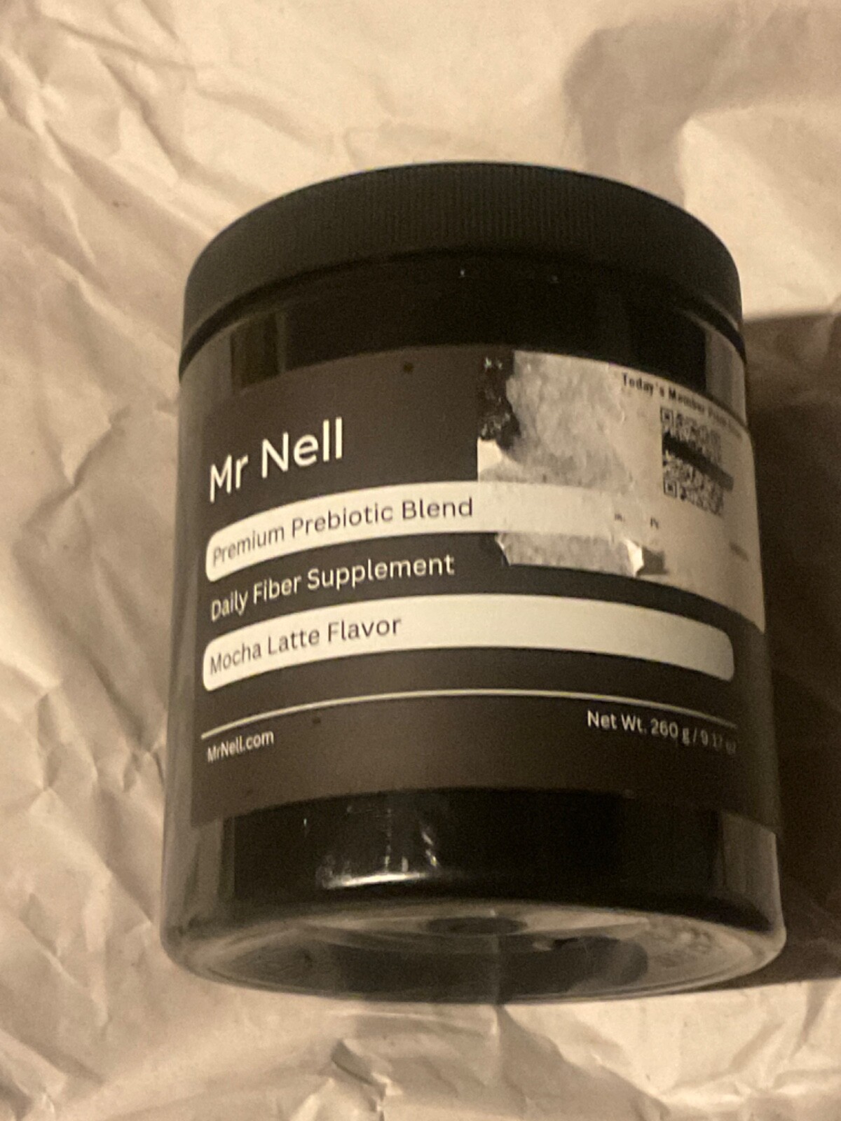 Mr Nell Dietary Fiber Supplement, Premium Prebiotic Blend, Mocha Latte 01/2025