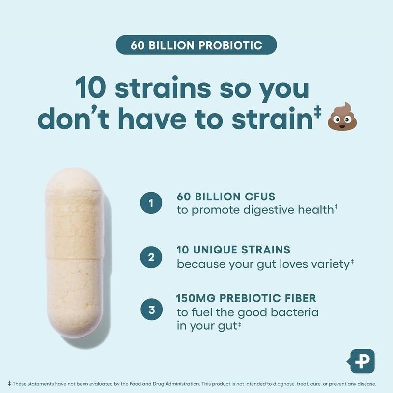 Physician’s Choice 60 Billion Probiotic 10 Strains Digestive Support 30 Caps
