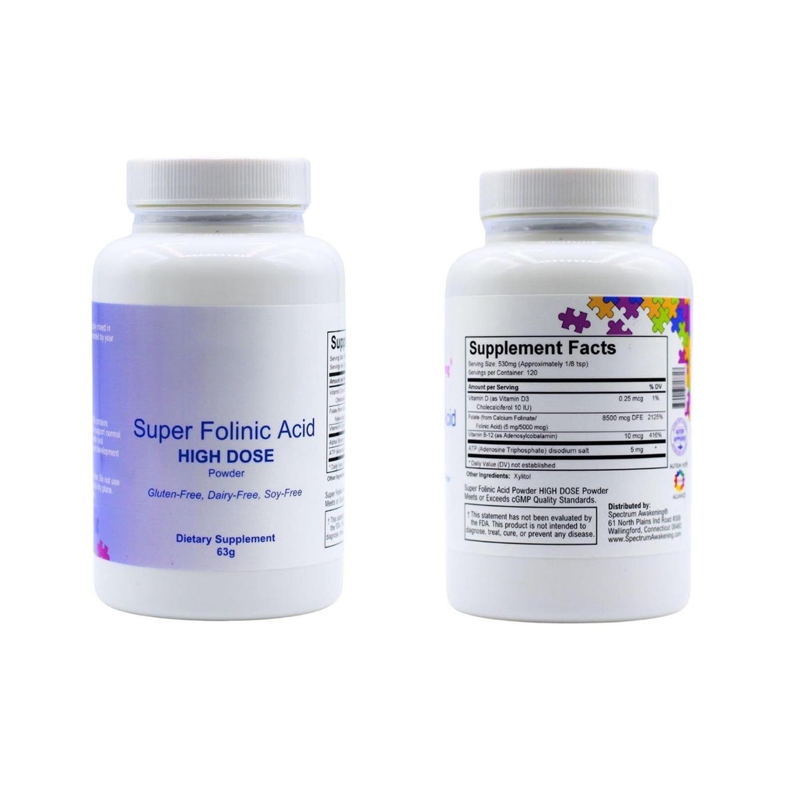 Spectrum Awakening Super Folinic Acid High Dose Powder