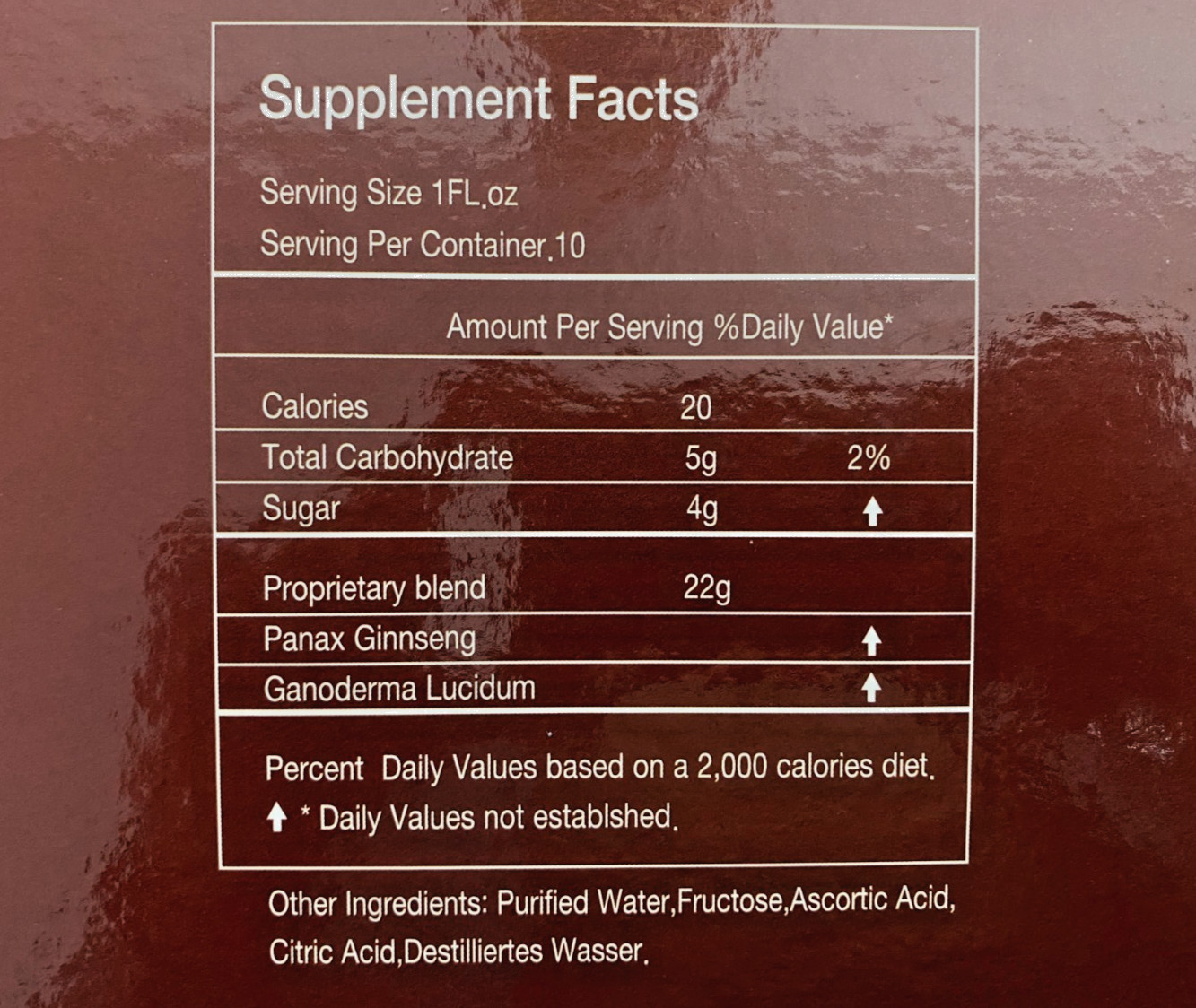 samurai plus botanical blend liquid supplement 1Fl oz x 10 bottles