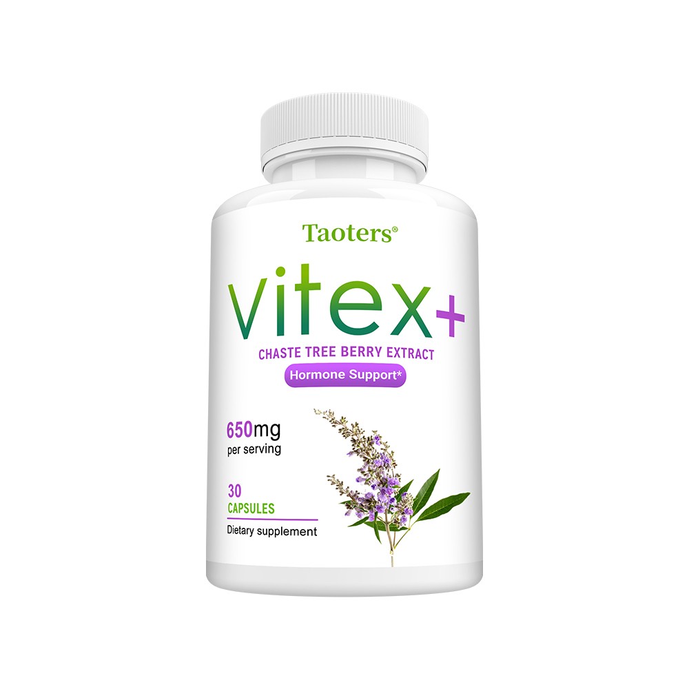 Vitex Fruit 650mg 30/60/120 Caps Traditional Support of Female Cycle