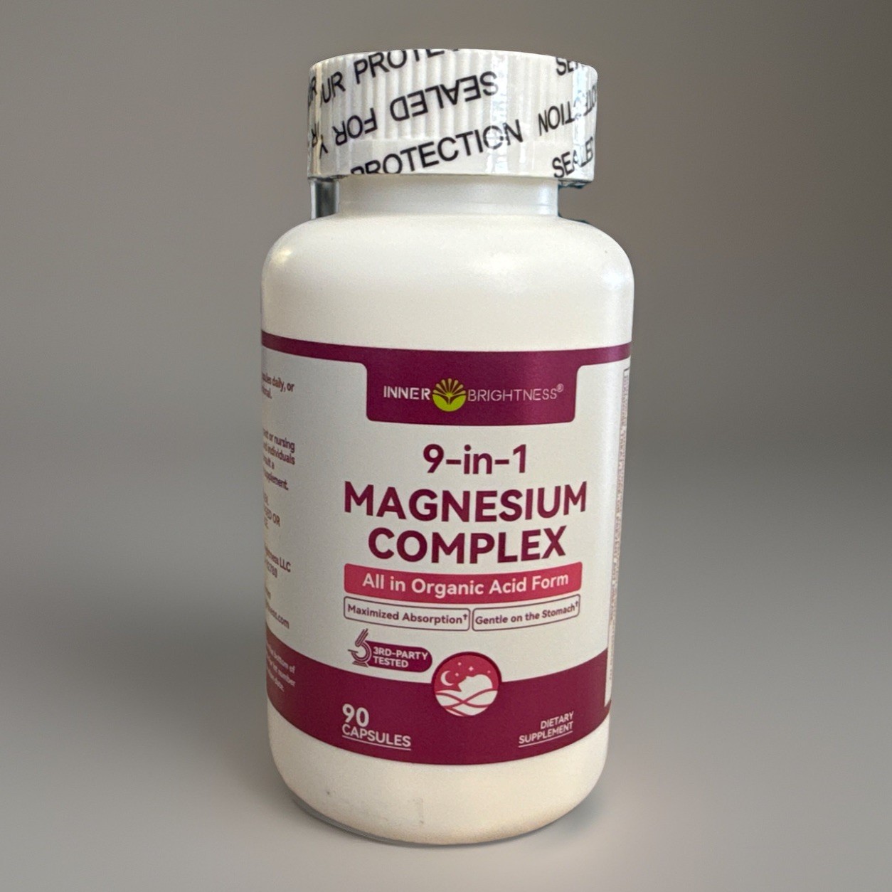 9-in-1 Magnesium Complex, 300mg from 9 90 Count (Pack of 1), White Exp 01/2028